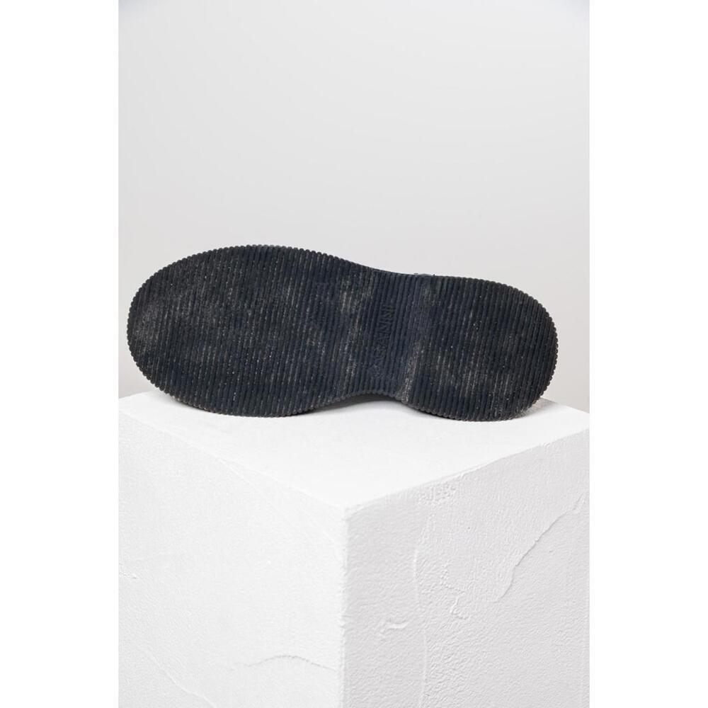 Ganni Black Chunky Creeper Boots - Picture 4 of 7